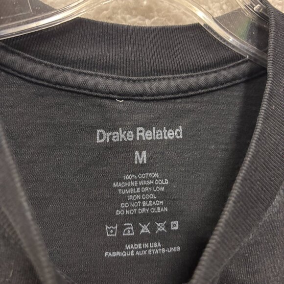 Drake Related For All The Dogs Shirt Mens Medium Black Graphic Rap Album - Picture 4 of 7